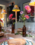 Aurora Handblown Glass Candlestick