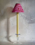 Marbled Candle Shades - Limited Edition - Electric Pink Swirl