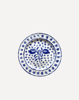 Marla & Primrose - Hand-painted Granada Two Pomegranate Dinner Plate, Blue