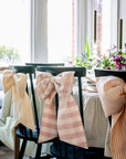 T&R x Fabric Snug Large Pink Gingham Bow