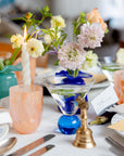 Marla & Primrose - Cocktail Glasses - Set of 2: Blue