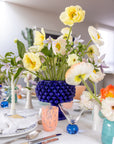 Marla & Primrose - Sicilian Pine Planter, Cobalt Blue