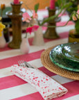 Twizzell Pink Splatter Napkins – Set of 4